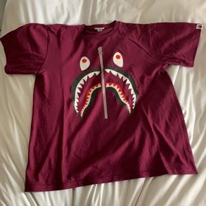 Bape shark shirt